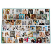 Creëer Uw eigen aangepaste fotoraster Groot Cadeauzakje (Voorkant)