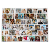 Creëer Uw eigen aangepaste fotoraster Groot Cadeauzakje (Voorkant)