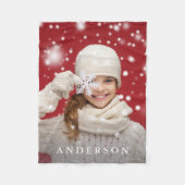 Creëer Uw eigen | Aangepaste foto's en namen toevo Fleece Deken (Voorkant)