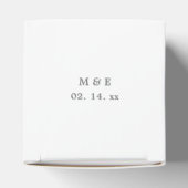 Creëer Uw eigen aangepaste gedenkbare fotobruiloft Bedankdoosjes (Bovenkant)