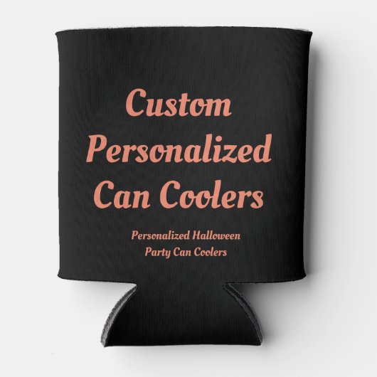 Creëer Uw Eigen Aangepaste Gepersonaliseerde Hallo Blikjeskoeler (Voorkant)