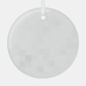 Creëer Uw eigen aangepaste  Glas Ornament (Voorkant)