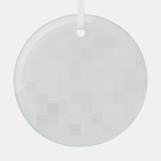 Creëer Uw eigen aangepaste  Glas Ornament (Voorkant)