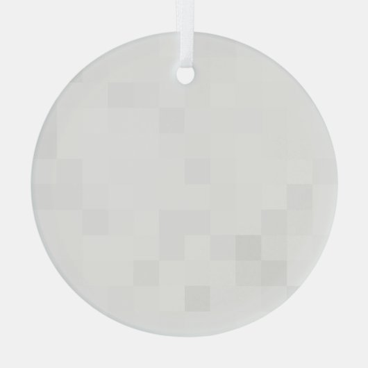 Creëer Uw eigen aangepaste  Glas Ornament (Achterkant)
