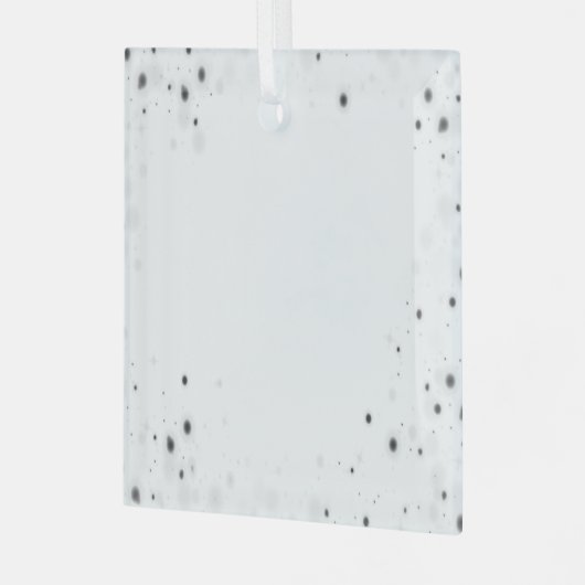 Creëer Uw eigen aangepaste  Glas Ornament (Voorkant links)