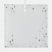 Creëer Uw eigen aangepaste  Glas Ornament (Voorkant)