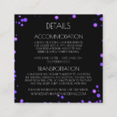 Creëer uw eigen aangepaste groene Bokeh-rand Informatiekaartje (Voorkant)