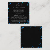 Creëer uw eigen aangepaste groene Bokeh-rand Informatiekaartje (Voorkant / Achterkant)