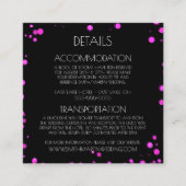 Creëer uw eigen aangepaste groene Bokeh-rand Informatiekaartje (Voorkant)