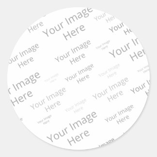 Creëer uw eigen, aangepaste, grote ronde matentsti sticker