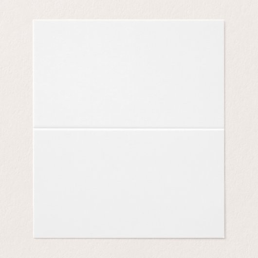 Creëer Uw eigen aangepaste horizontaal gevouwen 3. Visitekaartjes (Buitenkant ongevouwen)