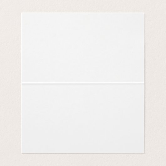 Creëer Uw eigen aangepaste horizontaal gevouwen 3. Visitekaartjes (Binnenkant ongevouwen)