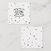 Creëer Uw eigen aangepaste  Informatiekaartje (Voorkant / Achterkant)