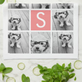 Creëer Uw eigen aangepaste instagram Theedoek (Gevouwen)