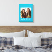 Creëer uw eigen aangepaste installatrakunst canvas afdruk (Insitu (Slaapkamer))