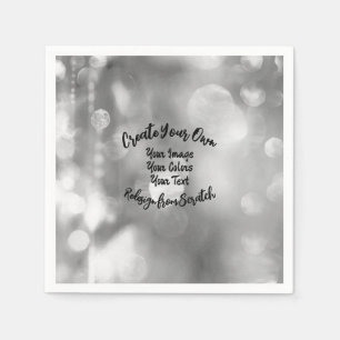 Creëer Uw eigen aangepaste kleur/ontwerp Servet