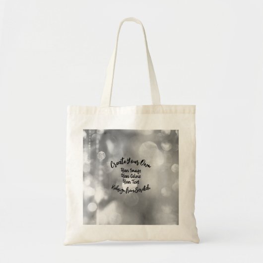 Creëer Uw eigen aangepaste kleur/ontwerp Tote Bag (Voorkant)