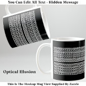 Creëer Uw Eigen Aangepaste Korte Verborgen Bericht Koffiemok