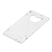 Creëer Uw eigen aangepaste  Kredietkaart Flessenopener (Voorkant Gekanteld)