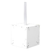 Creëer Uw eigen aangepaste  Kubus Ornament (Achter hoekig)