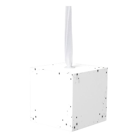 Creëer Uw eigen aangepaste  Kubus Ornament (Achter hoekig)