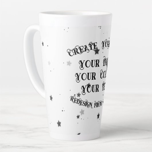 Creëer Uw eigen aangepaste  Latte Mok (Linkerhoek)
