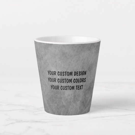 Creëer Uw eigen aangepaste  Latte Mok (Voorkant)