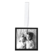 Creëer Uw eigen aangepaste legant Classy-serie Fot Ornament (Voorkant)