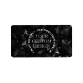 Creëer uw eigen aangepaste Logo/ontwerp Etiket (Voorkant)