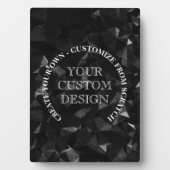 Creëer uw eigen aangepaste Logo/ontwerp Fotoplaat (voorkant)