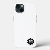 Creëer Uw Eigen Aangepaste Logo Promotie Case-Mate iPhone Case (Achterkant)