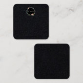 Creëer uw eigen, aangepaste Logo-weergavekaart Vierkante Visitekaartje (Voorkant / Achterkant)