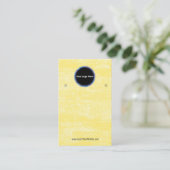 Creëer uw eigen, aangepaste Logo-weergavekaart Visitekaartje (Staand voorkant)