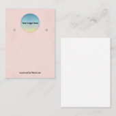 Creëer uw eigen, aangepaste Logo-weergavekaart Visitekaartje (Voorkant / Achterkant)