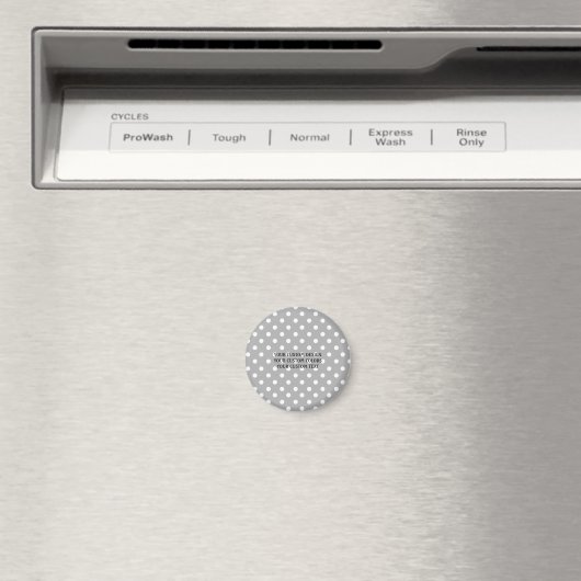 Creëer Uw eigen aangepaste  Magneet (Insitu (Vaatwasser))