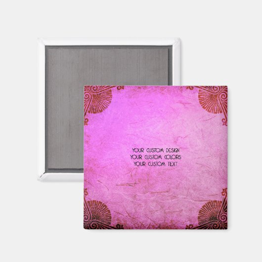 Creëer Uw eigen aangepaste  Magneet (Voorkant / Achterkant)