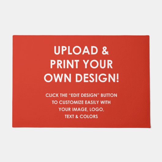 Creëer Uw eigen aangepaste medium Deurmat (Voorkant)