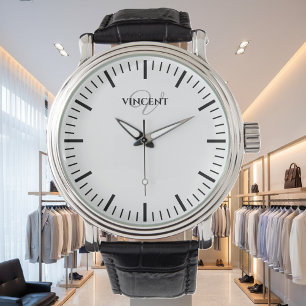 Creëer uw eigen aangepaste merk luxe jurk horloge