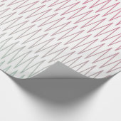 Creëer uw eigen aangepaste merkvisgraat cadeaupapier (Hoek)