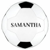 Creëer Uw eigen aangepaste naam Voetbal (Voorkant)