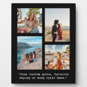 Creëer Uw eigen aangepaste offerte 4 Fotocollage Fotoplaat (Voorkant)