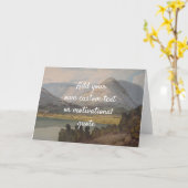 Creëer Uw eigen aangepaste offerte - Bergen Kaart (Gele Bloem)