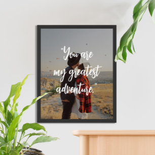 Creëer uw eigen aangepaste offerte foto Poster