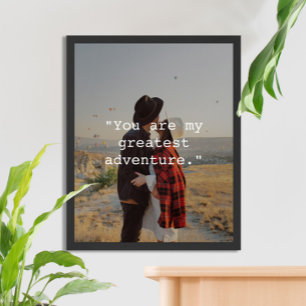 Creëer uw eigen aangepaste offerte foto Poster