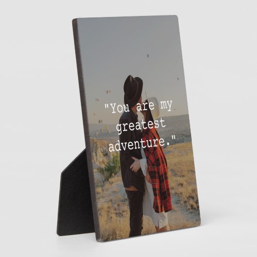 Creëer uw eigen aangepaste offerte foto Poster Fotoplaat (Zijkant)