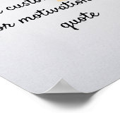 Creëer uw eigen aangepaste offerte - hart poster (Hoek)