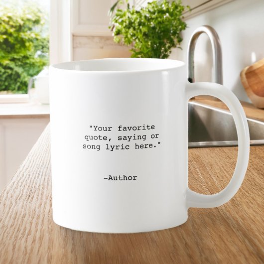 Creëer Uw eigen aangepaste offerte Koffiemok