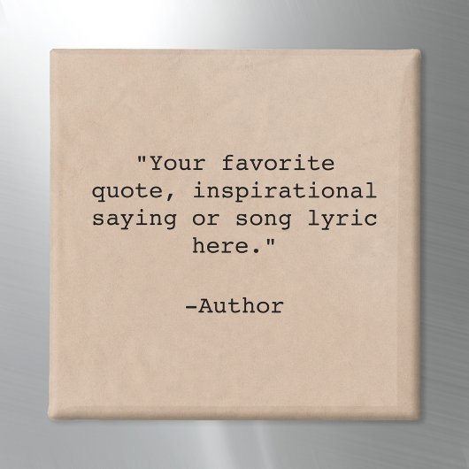 Creëer Uw eigen aangepaste offerte Magneet