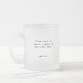 Creëer Uw eigen aangepaste offerte Matglas Koffiemok (Links)