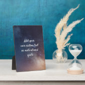 Creëer uw eigen aangepaste offerte - Night Sky Fotoplaat (Zijkant)